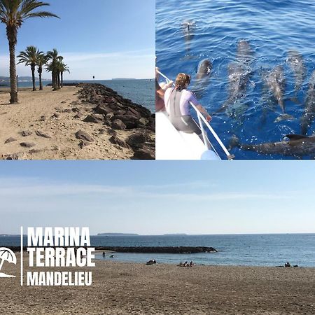 Апартаменты Marina Terrace Мандельё-ла-Напуль Экстерьер фото