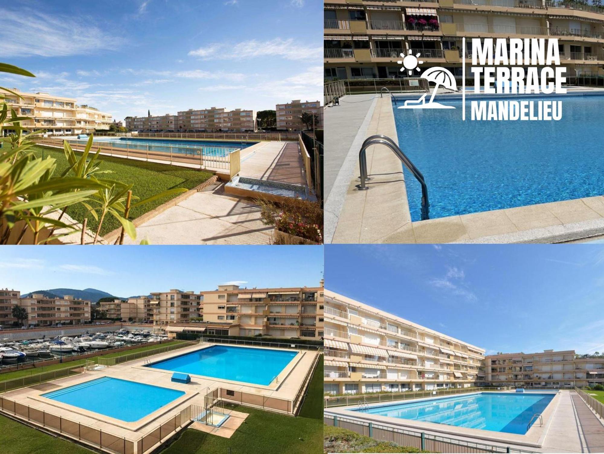 Апартаменты Marina Terrace Мандельё-ла-Напуль Экстерьер фото