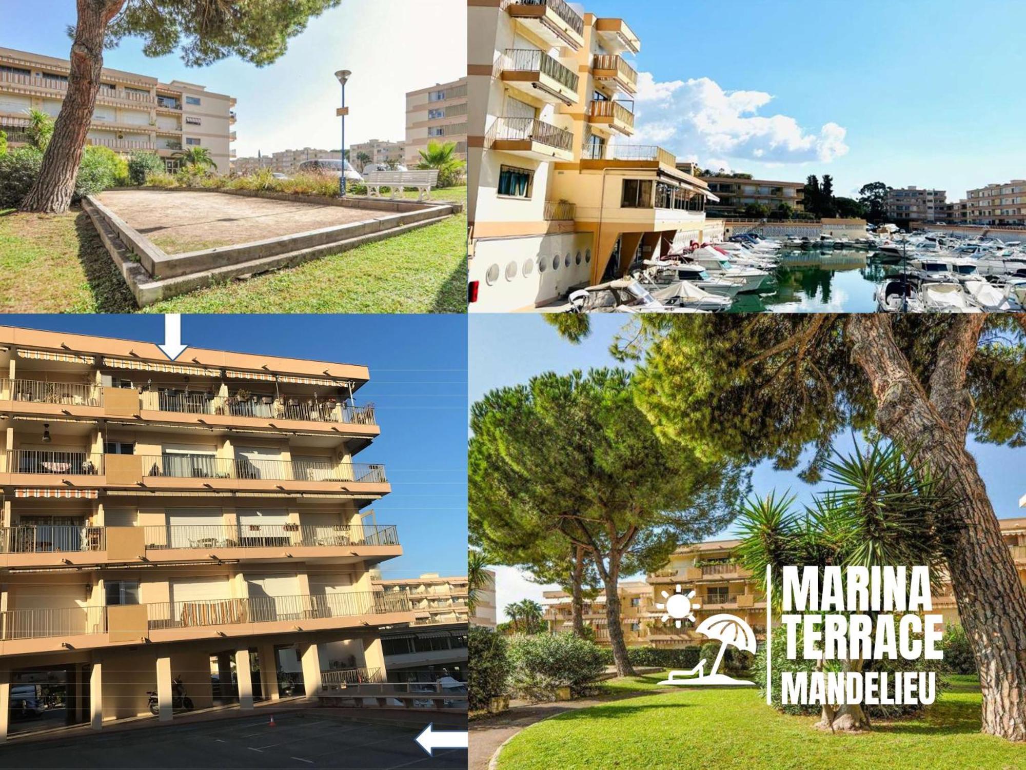 Апартаменты Marina Terrace Мандельё-ла-Напуль Экстерьер фото