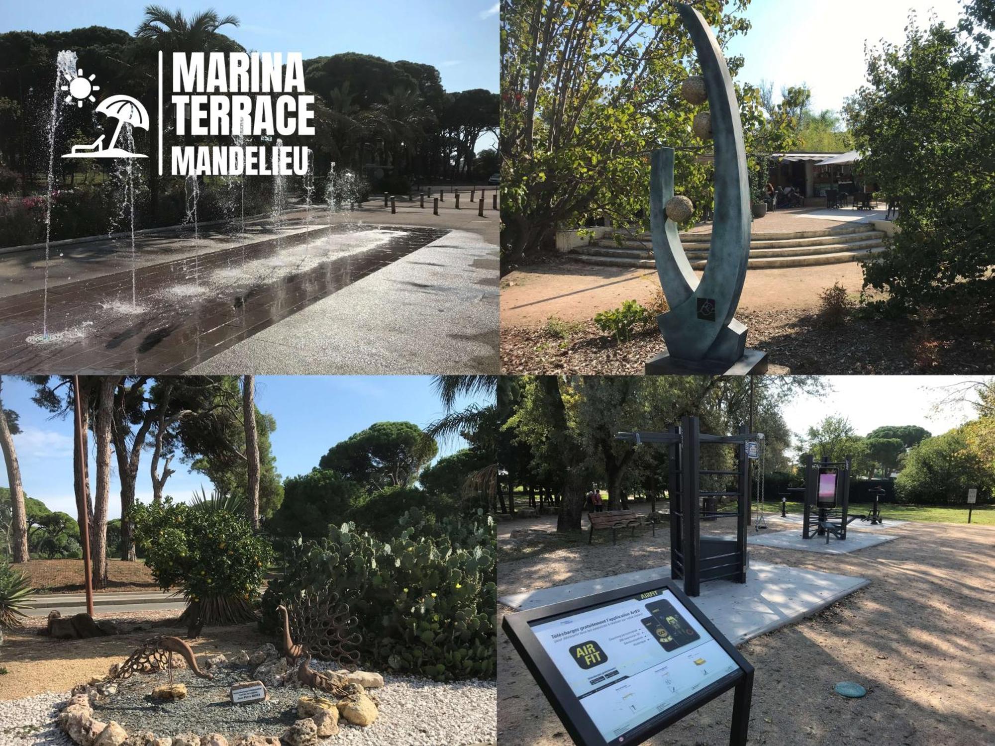 Апартаменты Marina Terrace Мандельё-ла-Напуль Экстерьер фото