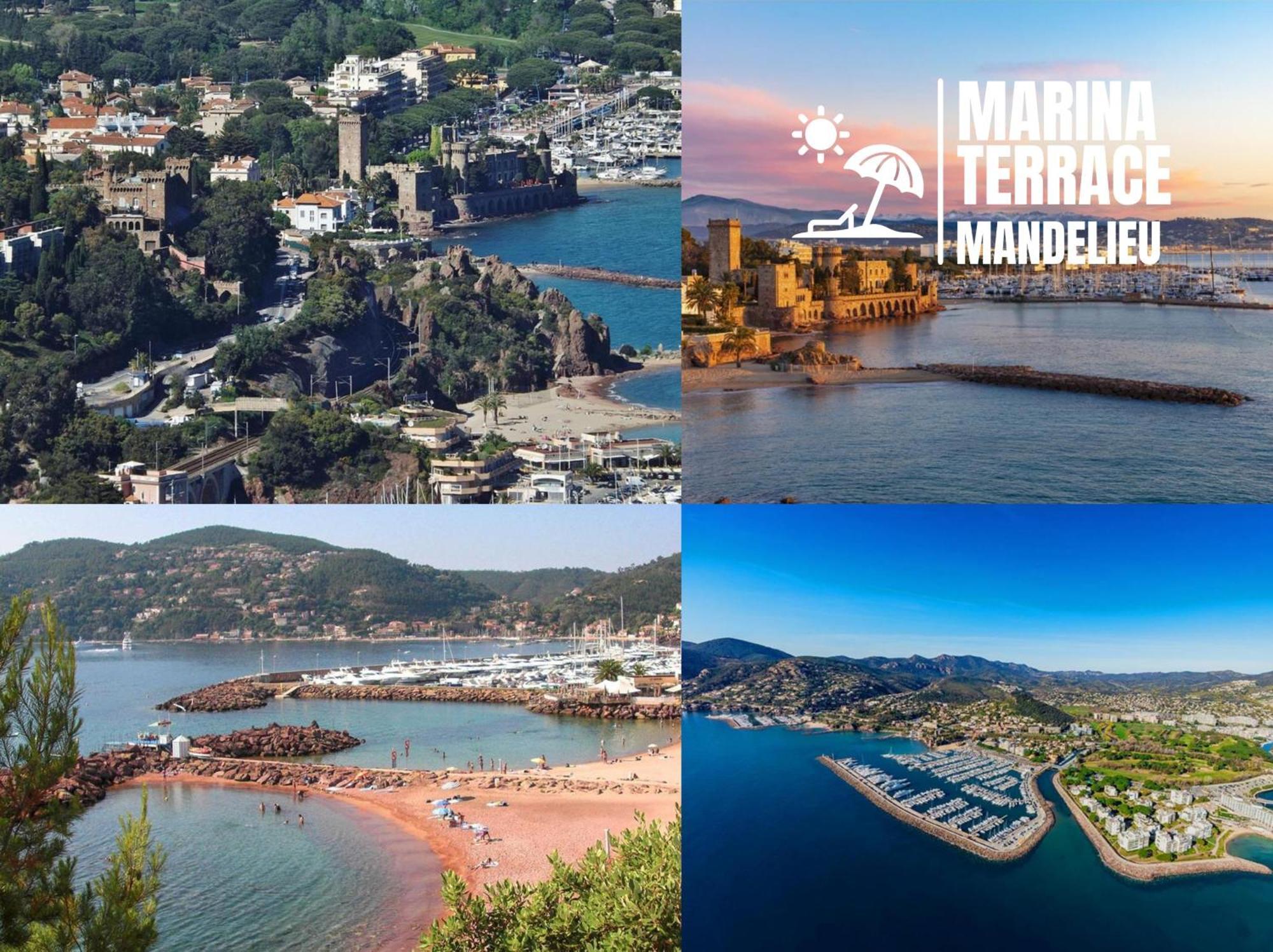 Апартаменты Marina Terrace Мандельё-ла-Напуль Экстерьер фото