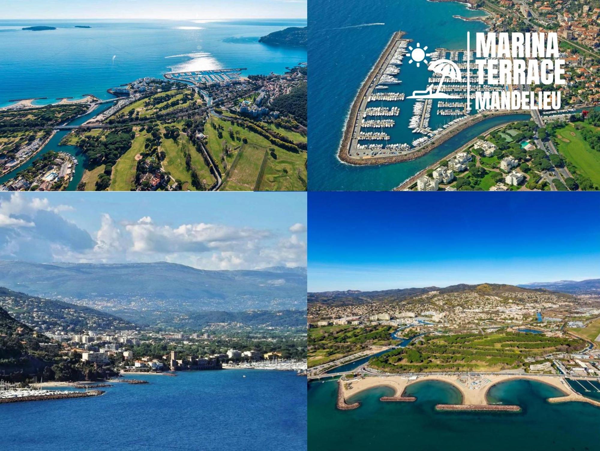 Апартаменты Marina Terrace Мандельё-ла-Напуль Экстерьер фото