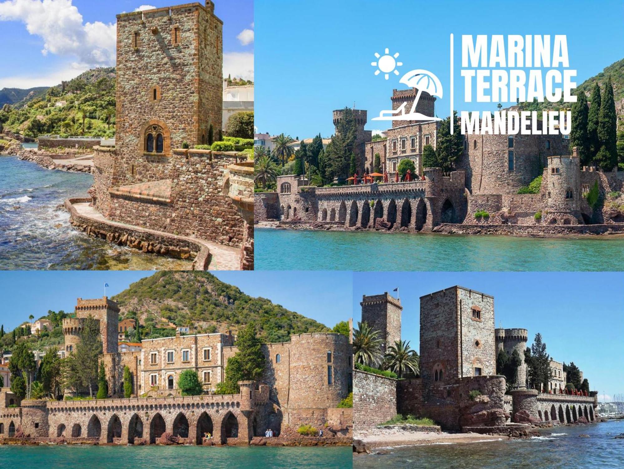 Апартаменты Marina Terrace Мандельё-ла-Напуль Экстерьер фото
