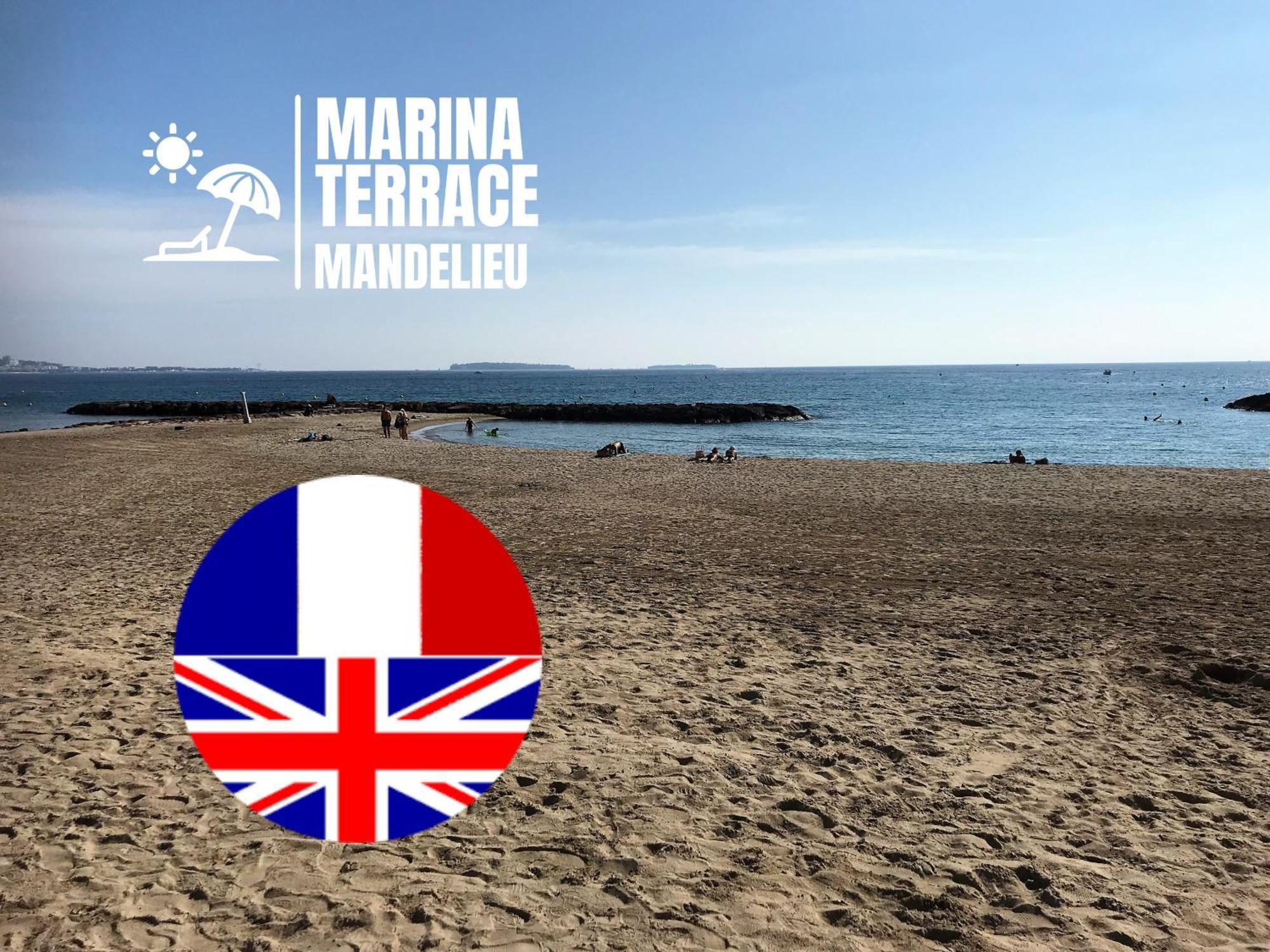 Апартаменты Marina Terrace Мандельё-ла-Напуль Экстерьер фото